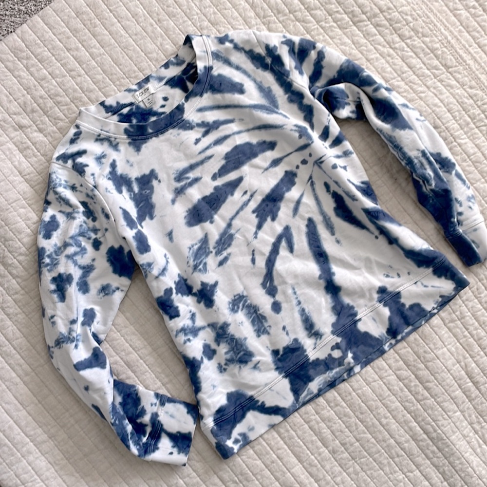 SALE ✨ JCrew Tie Dye Sweatshirt Size Small